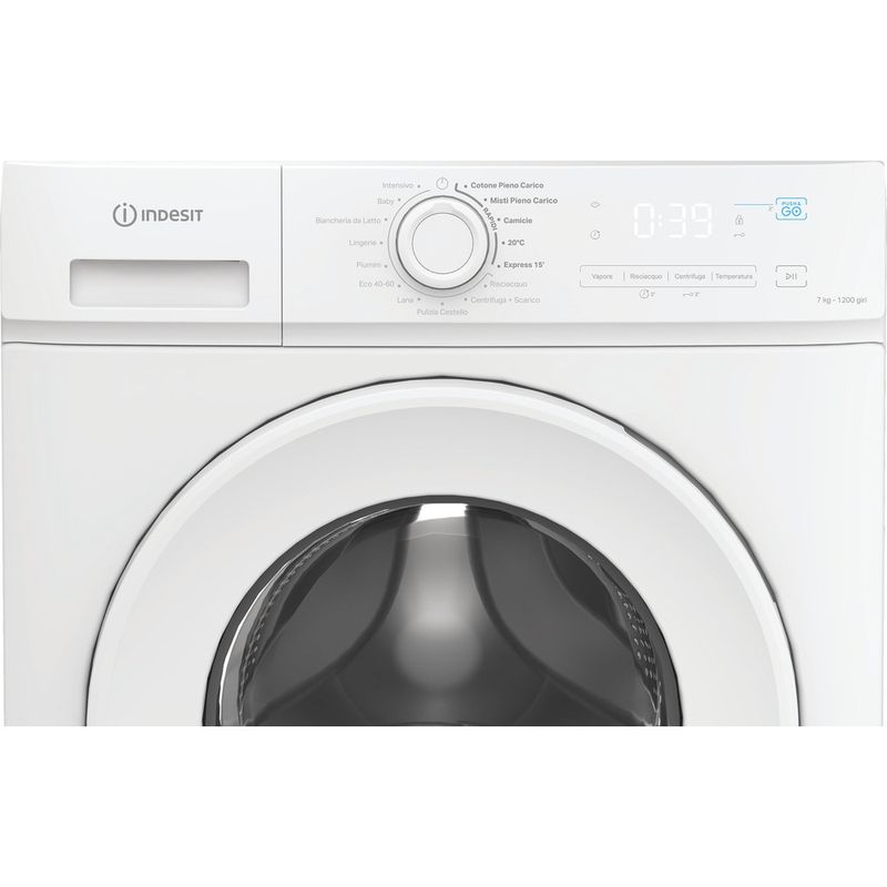 Indesit Lavabiancheria A libera installazione IMA 762 MY TIME IT Bianco Carica frontale A Control panel