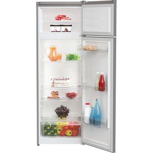 Indesit Combinazione Frigorifero/Congelatore A libera installazione I55T1 612S Argento 2 porte Lifestyle frontal open