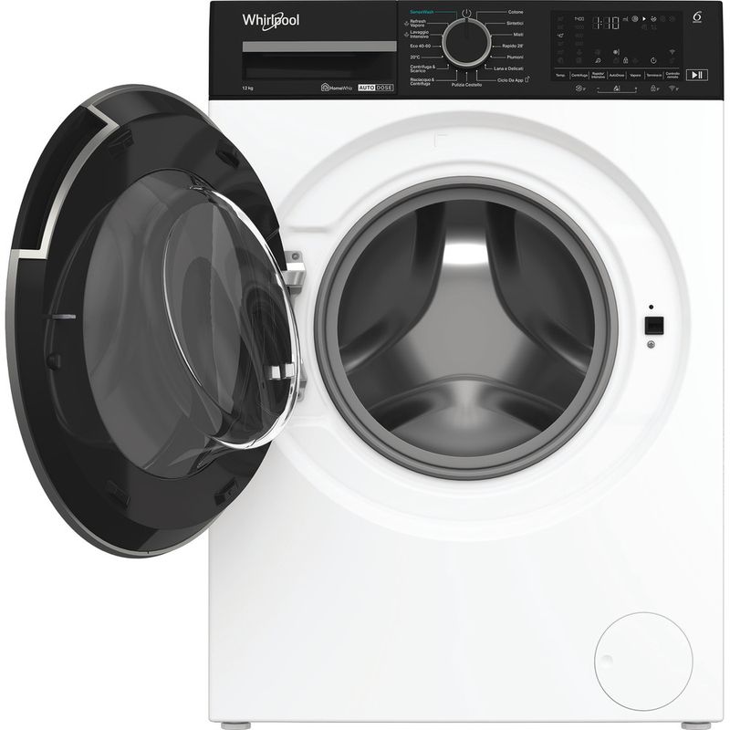 Whirlpool-Lavabiancheria-A-libera-installazione-WPM-27W-ADS-IT-Bianco-Carica-frontale-A-Frontal-open