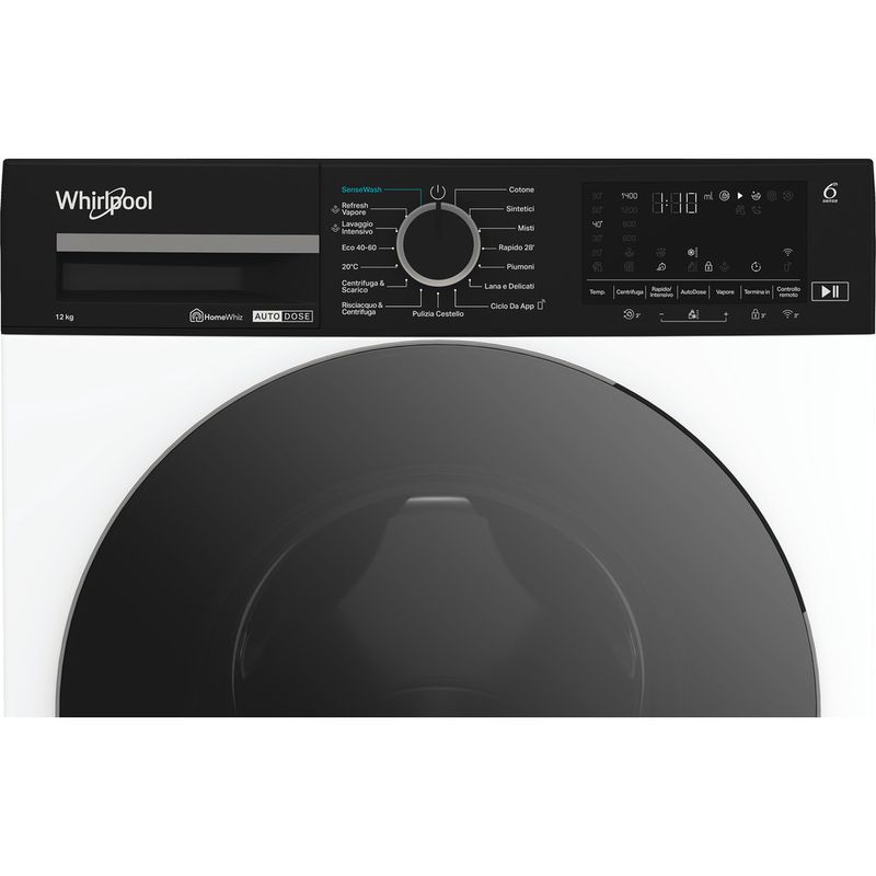 Whirlpool-Lavabiancheria-A-libera-installazione-WPM-27W-ADS-IT-Bianco-Carica-frontale-A-Control-panel