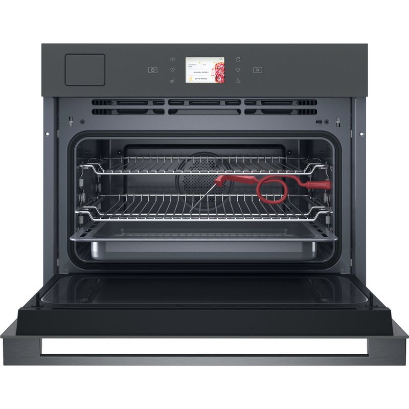 Whirlpool Microonde Da incasso WCT11A9FHTSSMA Stardust grey matte Elettronico 53 Microonde combinato 950 Frontal open