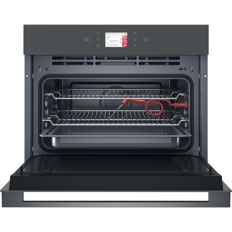 Whirlpool Microonde Da incasso WCW11O7FHTSSM Stardust grey matte Elettronico 53 Microonde combinato 950 Frontal open