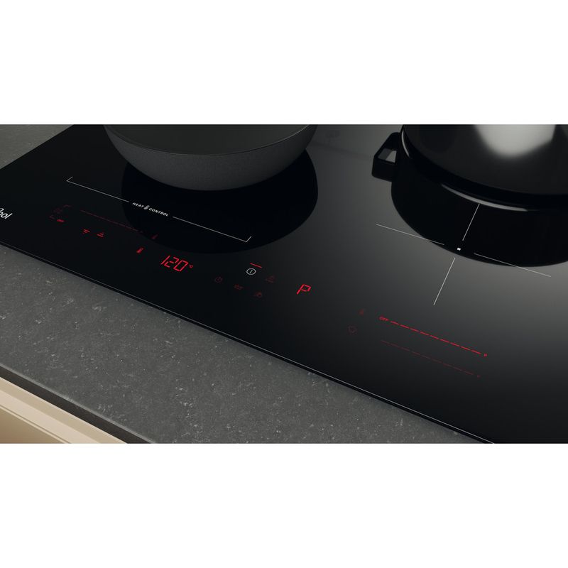 Whirlpool-Piano-cottura-WTX6014DCF-Nero-Induction-vitroceramic-Control-panel