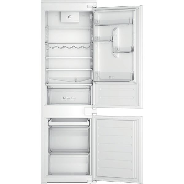 Indesit Combinazione Frigorifero/Congelatore Da incasso INC18D031B1 Bianco 2 porte Frontal open
