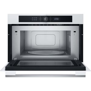 Whirlpool Microonde Da incasso WMD54MW Bianco Elettronico 31 Microonde + grill 1000 Frontal open