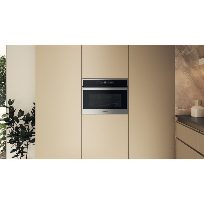 Whirlpool Microonde Da incasso WMW47HMX Inox Elettronico 40 Microonde combinato 900 Lifestyle frontal
