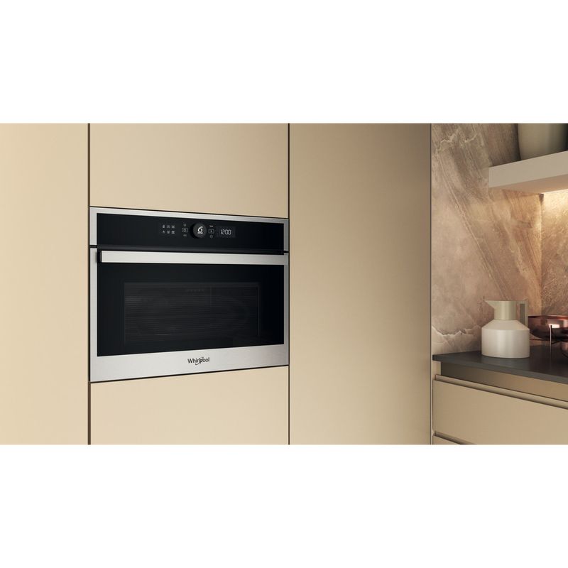 Whirlpool Microonde Da incasso WMW47HMX Inox Elettronico 40 Microonde combinato 900 Lifestyle perspective