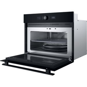 Whirlpool Microonde Da incasso WMW47HMB Nero Elettronico 40 Microonde combinato 900 Perspective open