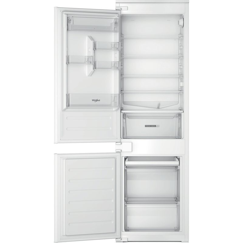 Whirlpool-Combinazione-Frigorifero-Congelatore-Da-incasso-WHC18D051A1-LH-Bianco-2-porte-Frontal-open
