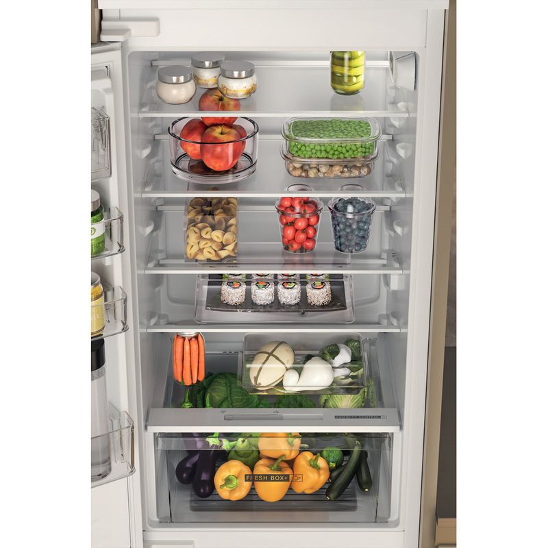 Whirlpool-Combinazione-Frigorifero-Congelatore-Da-incasso-WHC18D051A1-LH-Bianco-2-porte-Drawer