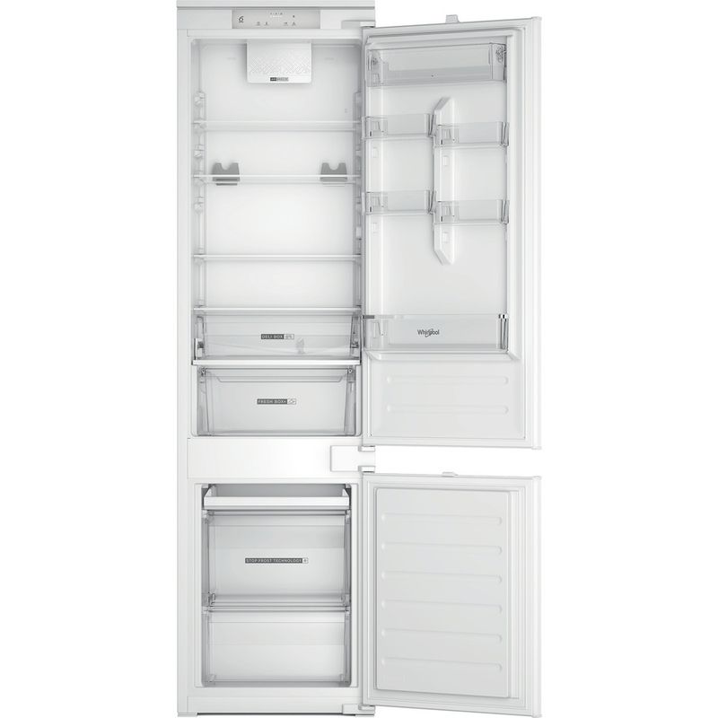 Whirlpool-Combinazione-Frigorifero-Congelatore-Da-incasso-WHC20D023B1-SF-Bianco-2-porte-Frontal-open