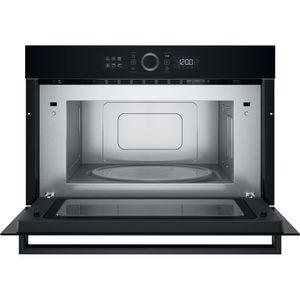 Hotpoint_Ariston Microonde Da incasso HAMD54MB Nero Elettronico 31 Microonde + grill 1000 Frontal open