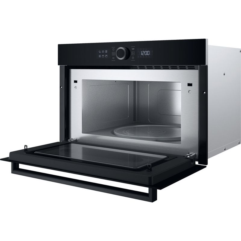 Hotpoint_Ariston-Microonde-Da-incasso-HAMD54MB-Nero-Elettronico-31-Microonde---grill-1000-Perspective-open