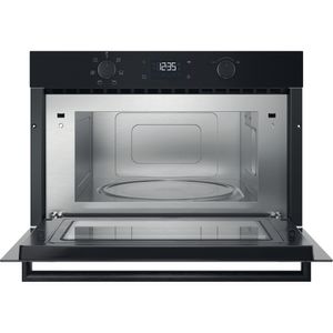 Hotpoint_Ariston Microonde Da incasso HAD K54CU B Nero Elettronico 31 Microonde + grill 1000 Frontal open