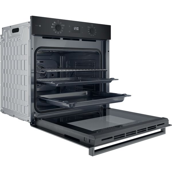 Hotpoint_Ariston Forno Da incasso HAO3 K58HSU B Elettrico A+ Perspective open