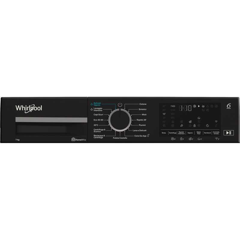 Whirlpool Lavabiancheria A libera installazione WAM 76WBC IT Bianco Carica frontale A Program