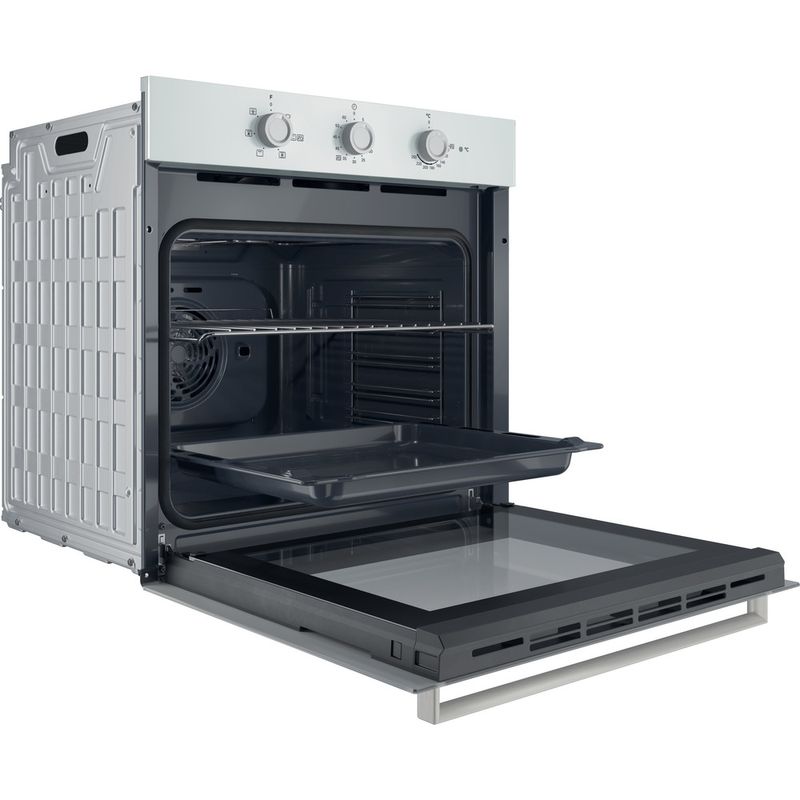 Indesit Forno Da incasso IO K35H W Elettrico A Perspective open