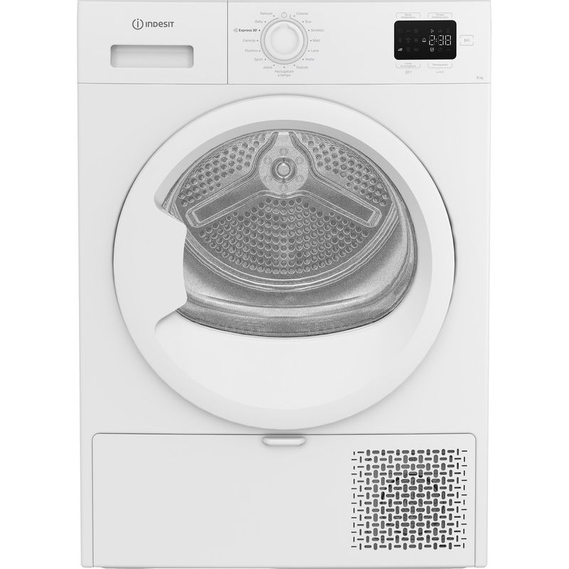 Indesit Asciugabiancheria C YD 84D WW IT Bianco Frontal