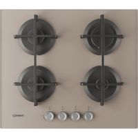 Piano cottura a gas Indesit: 4 fuochi - ING 61T/TD 1