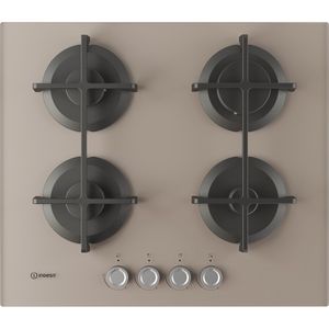 Indesit Piano cottura ING 61T/TD 1 Tortora GAS Frontal