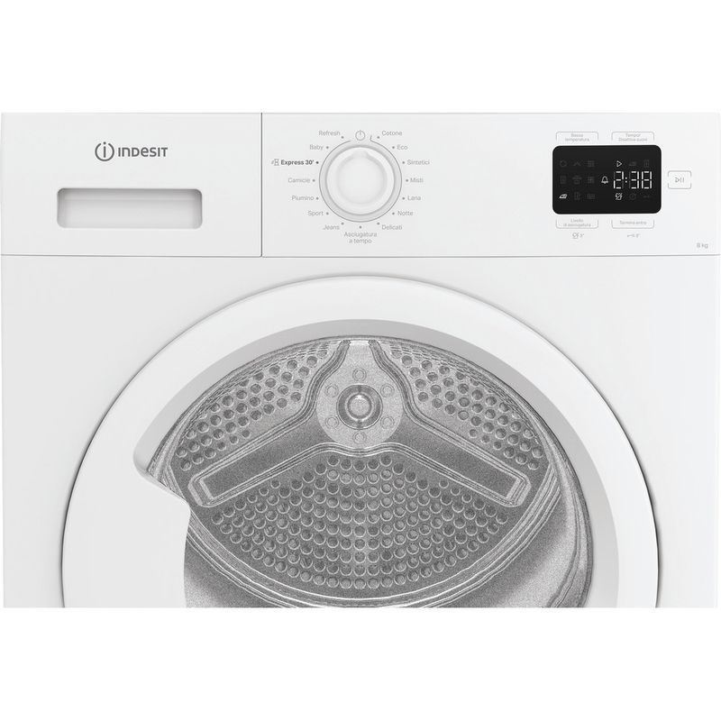 Indesit Asciugabiancheria C YD 84D WW IT Bianco Control panel