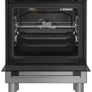 Hotpoint Cucina con forno a doppia cavità H6I8LMSAX Inox Elettrico Frontal open