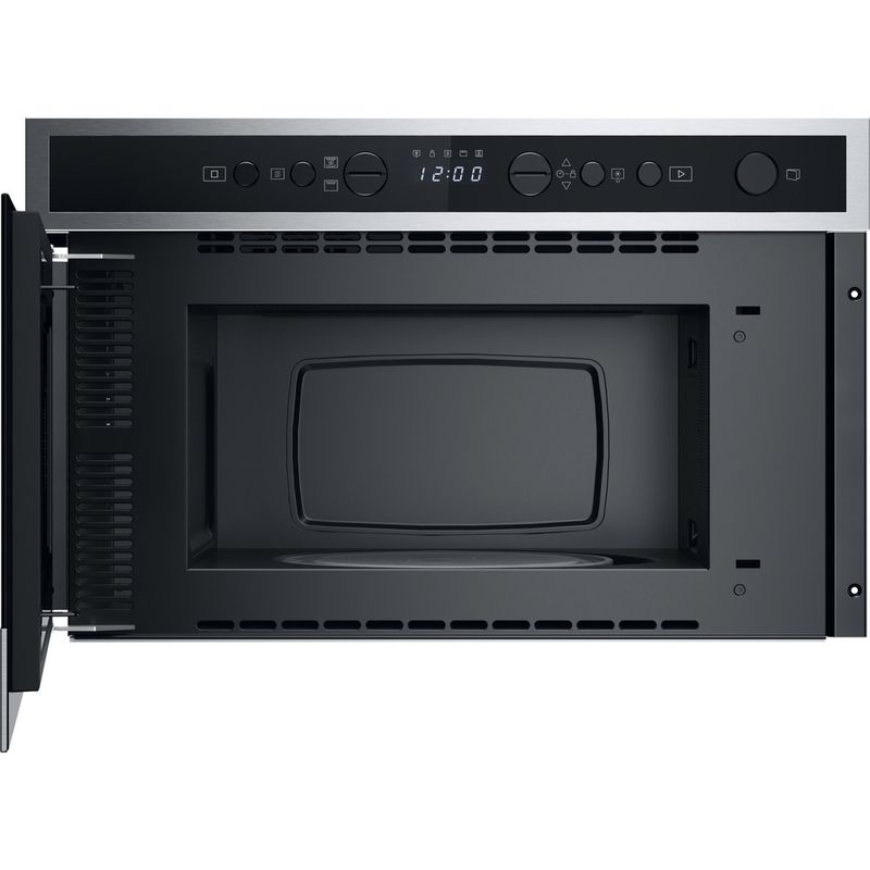 Whirlpool-Microonde-Da-incasso-WMN4I4BX-Stainless-Steel-Elettronico-22-Microonde---grill-750-Frontal-open