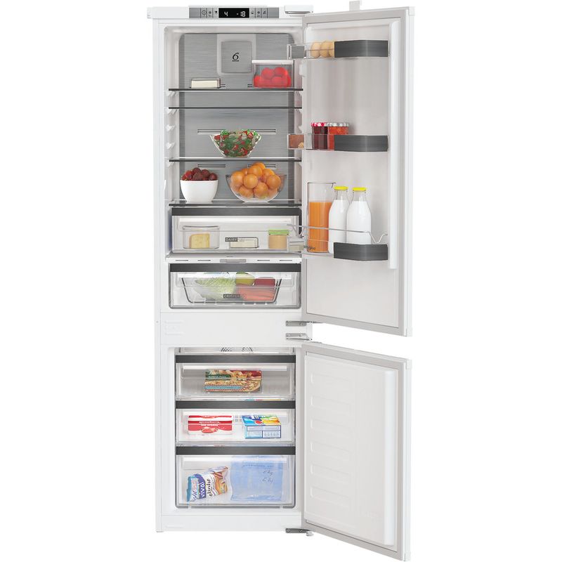 Whirlpool-Combinazione-Frigorifero-Congelatore-Da-incasso-WHKN-3253-B4E-Bianco-2-porte-Lifestyle-frontal-open