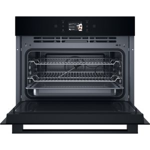Hotpoint_Ariston Microonde Da incasso HACW9O7PHTSB Nero Elettronico 53 Microonde combinato 950 Frontal open