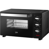 Beko - BMOF19B - Fornetto Elettrico, Cottura Ventilata, 19 Litri, 1380 W, 3 Funzioni