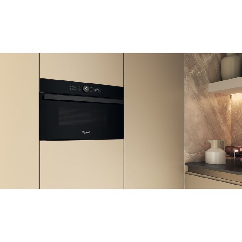 Whirlpool Microonde Da incasso WMD44MB Nero Elettronico 31 Microonde + grill 1000 Lifestyle perspective