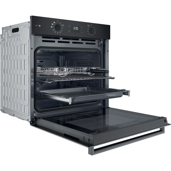 Hotpoint_Ariston Forno Da incasso HAO3 K78PSU1Z B Elettrico A++ Perspective open