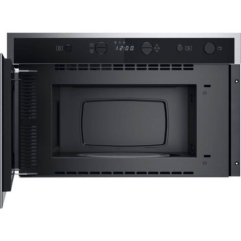 Whirlpool Microonde Da incasso WMN461BX Stainless Steel Elettronico 22 Solo microonde 750 Frontal open