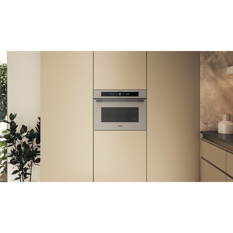 Whirlpool Microonde Da incasso WMW57DHME Urban beige Elettronico 40 Microonde combinato 900 Lifestyle frontal