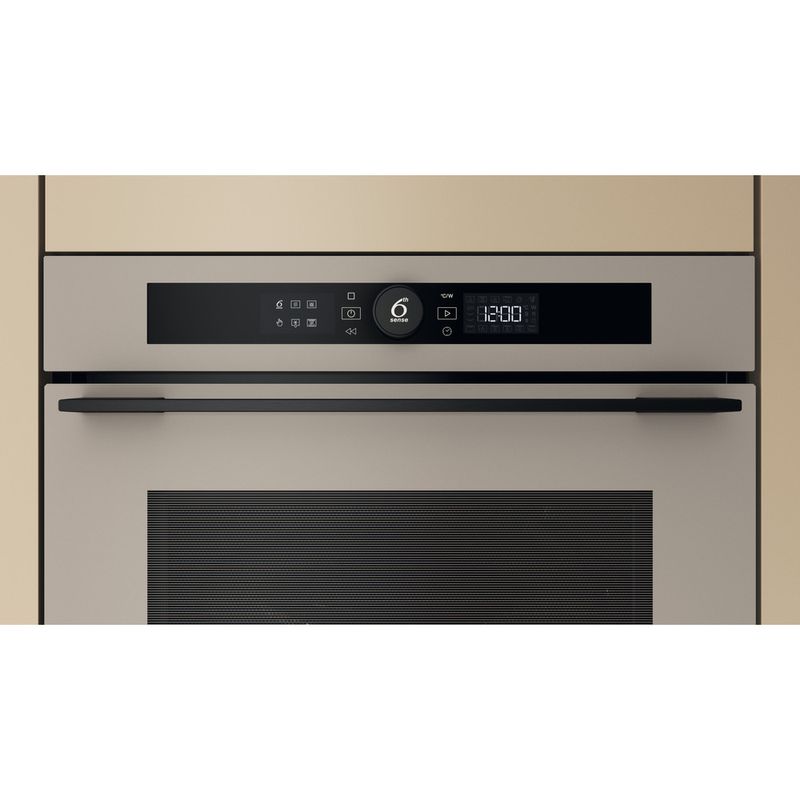 Whirlpool Microonde Da incasso WMW57DHME Urban beige Elettronico 40 Microonde combinato 900 Control panel