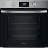 Forno elettrico incasso Indesit: colore inox, autopulente - IO 258HS X