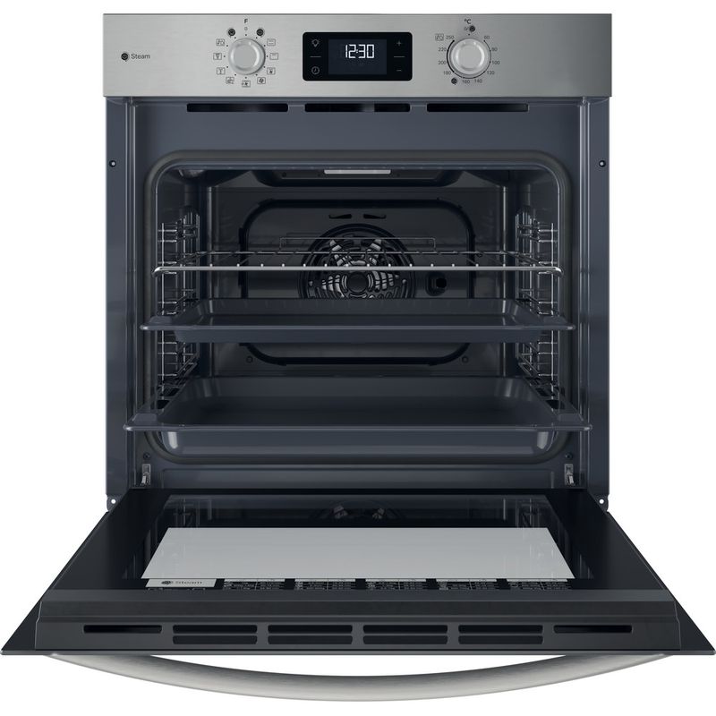 Indesit-Forno-Da-incasso-IO-258HS-X-Elettrico-A--Frontal-open