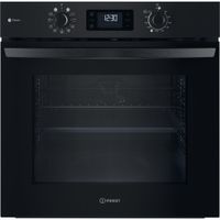 Forno elettrico incasso Indesit: colore nero, autopulente - IO 258HS B