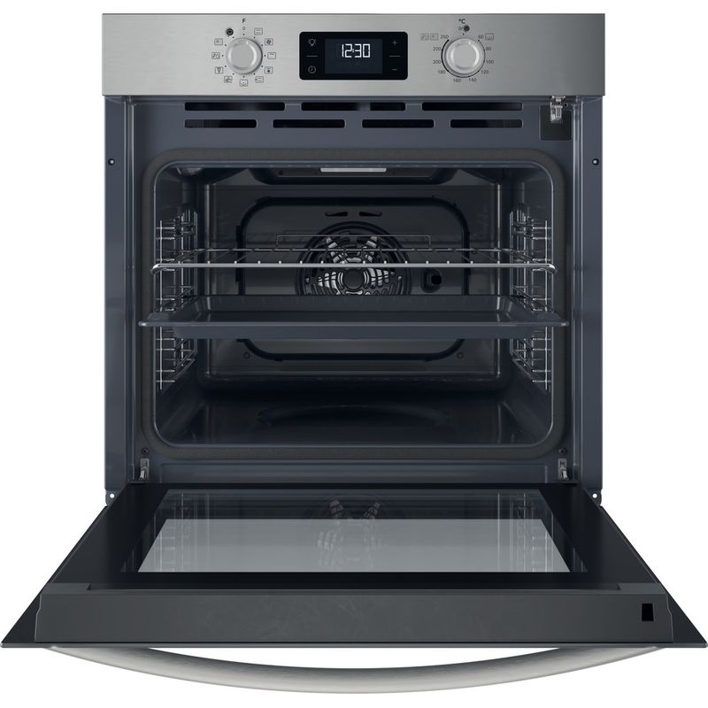 Indesit-Forno-Da-incasso-IO-278P-X-Elettrico-A---Frontal-open
