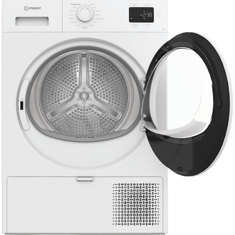 Indesit Asciugabiancheria C YD 93D WW IT Bianco Frontal open