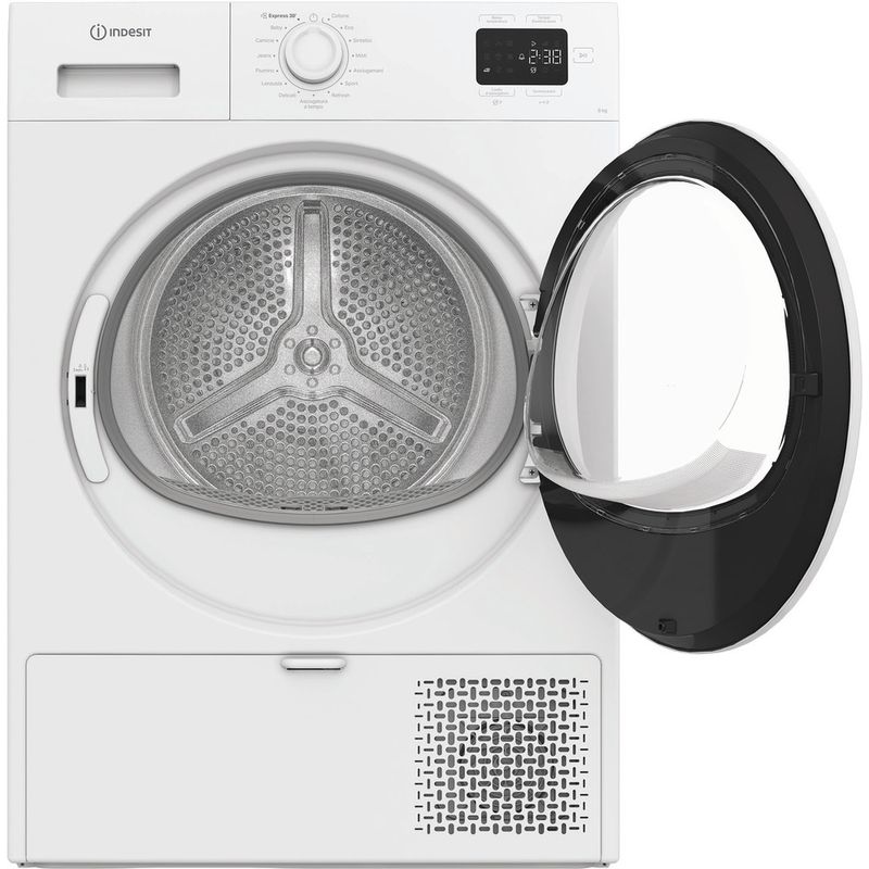 Indesit Asciugabiancheria C YD 83D WW IT Bianco Frontal open