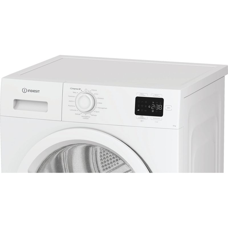 Indesit Asciugabiancheria C YD 83D WW IT Bianco Lifestyle control panel
