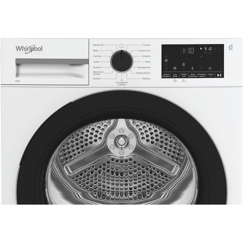 Whirlpool-Asciugabiancheria-C-WD-83M-WBS-IT-Bianco-Control-panel