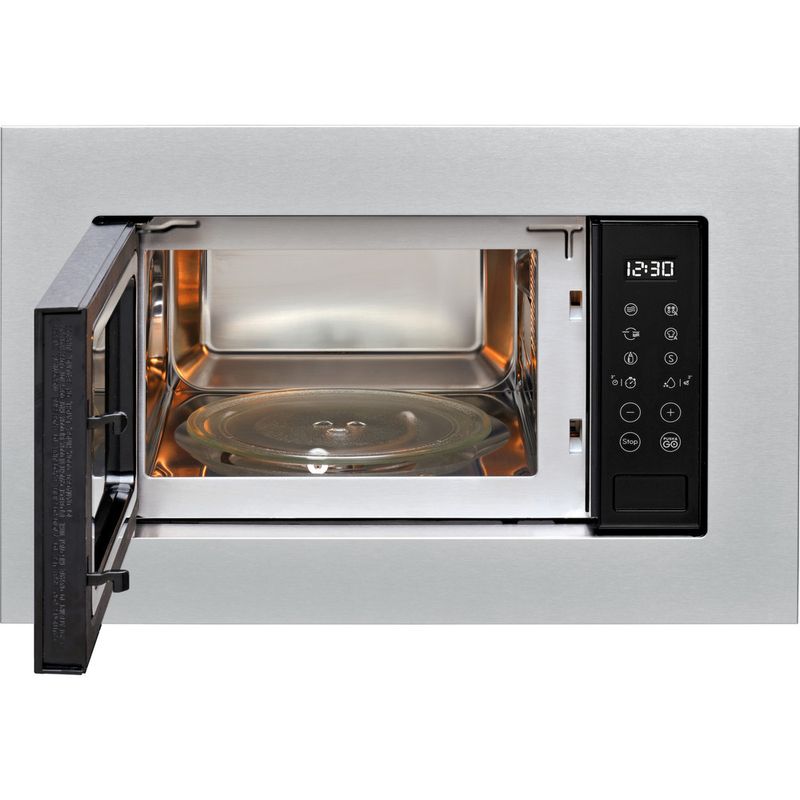 Indesit-Microonde-Da-incasso-MWI-120-GX.1-Stainless-Steel-Elettronico-20-Microonde---grill-800-Frontal-open