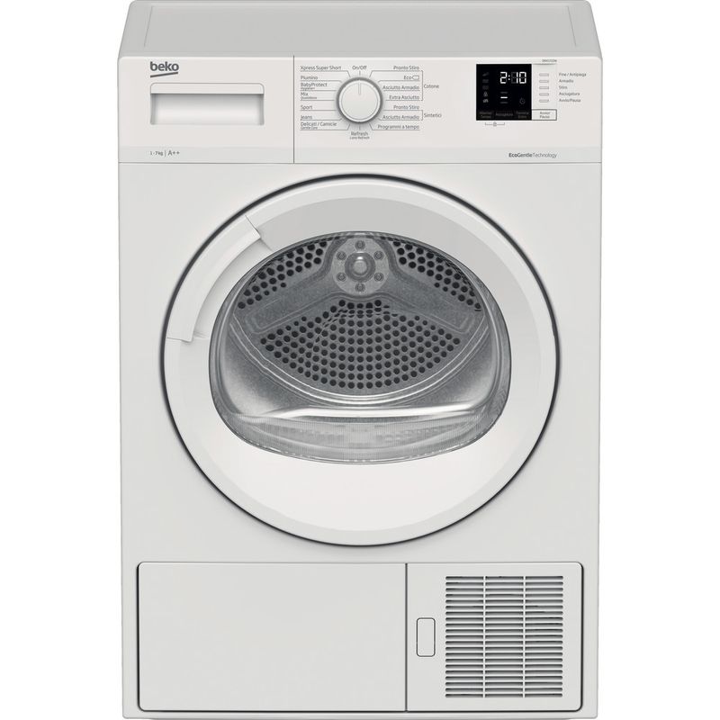 Beko-Asciugabiancheria-DRXS722W-Bianco-Frontal