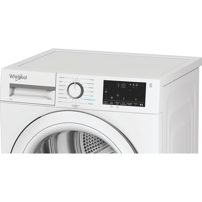 Whirlpool Asciugabiancheria C WSD 74M WWS IT Bianco Lifestyle control panel