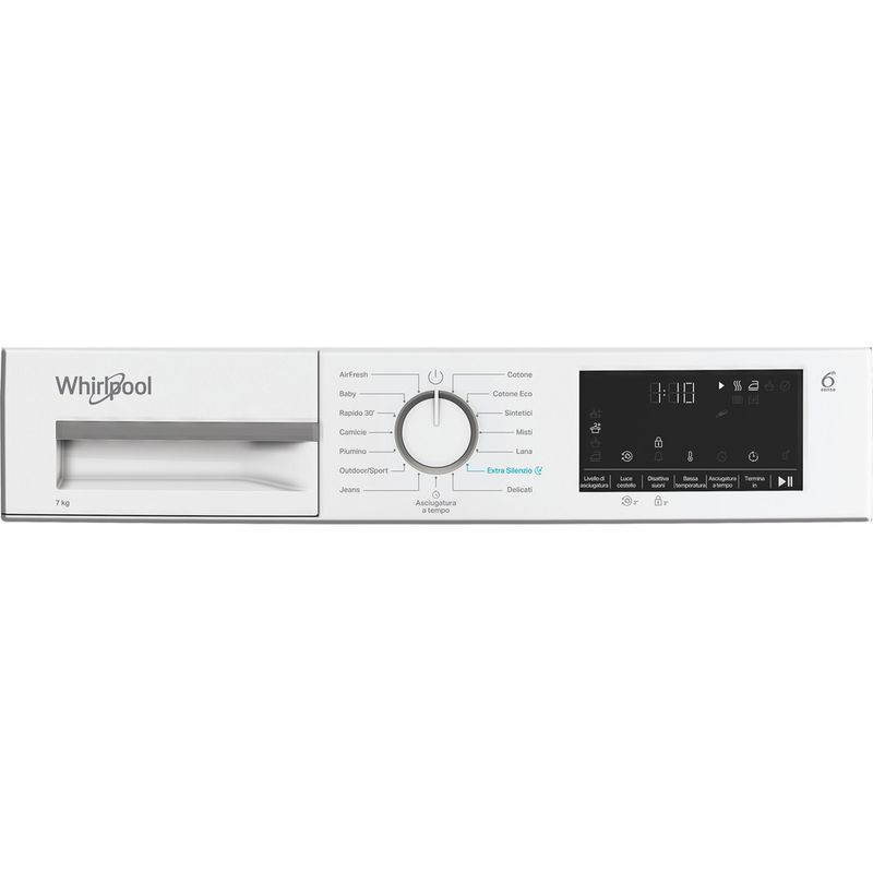 Whirlpool Asciugabiancheria C WSD 74M WWS IT Bianco Program