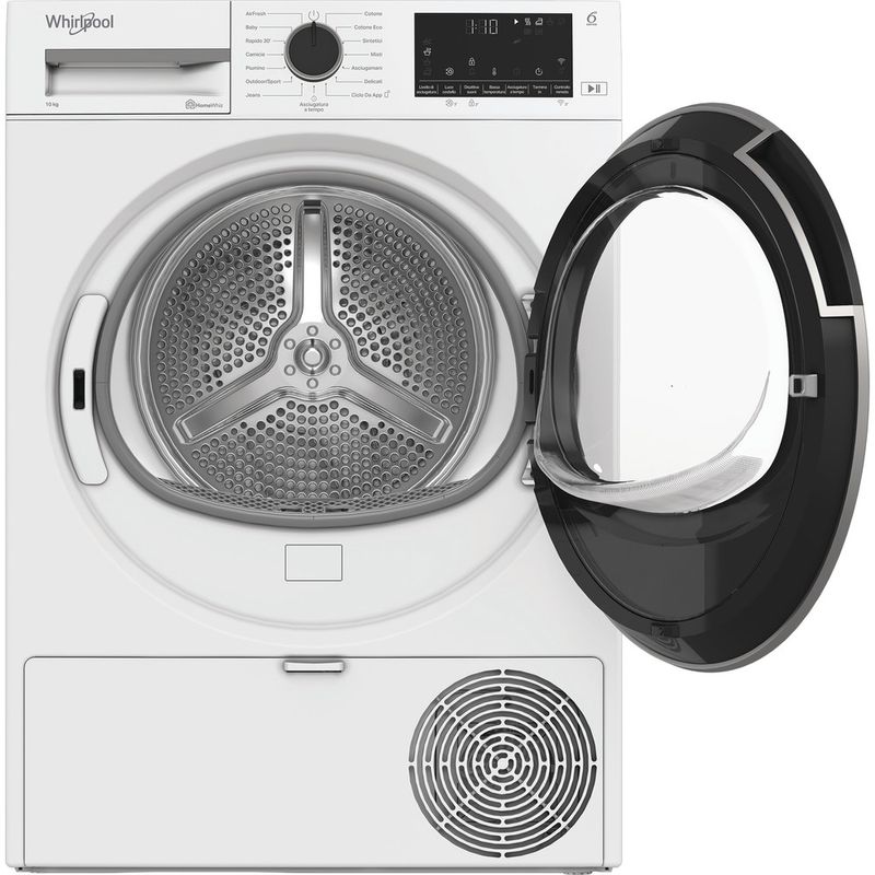 Whirlpool-Asciugabiancheria-C-WD-103M-WBS-IT-Bianco-Frontal-open