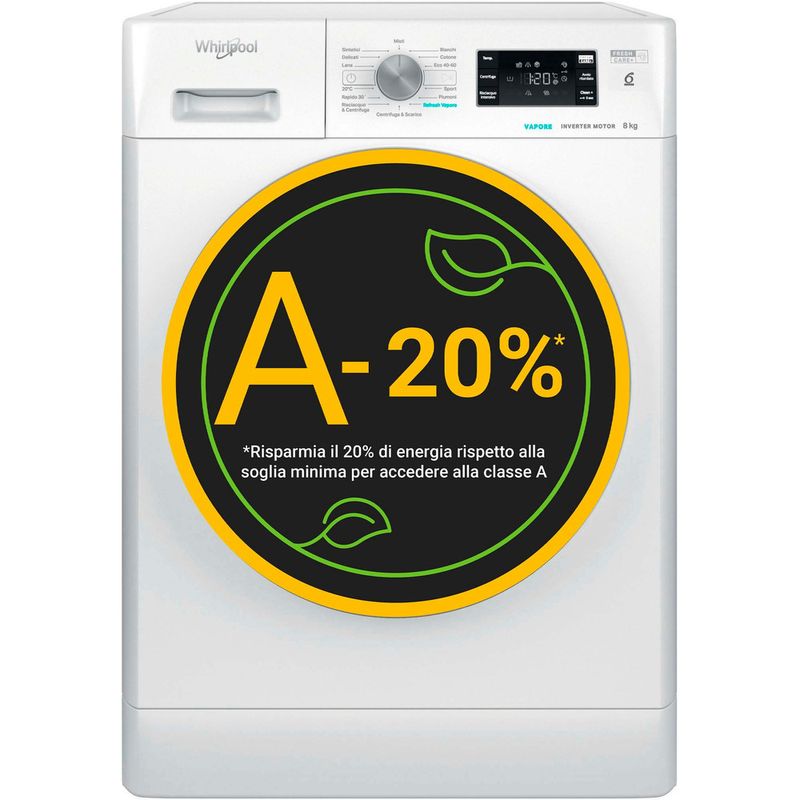 Whirlpool-Lavabiancheria-A-libera-installazione-FFB-848-BSV-IT-Bianco-Carica-frontale-A-Frontal