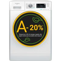 Lavatrice a libera installazione Whirlpool 9 kg - FFB R849 BSV IT - FreshCare